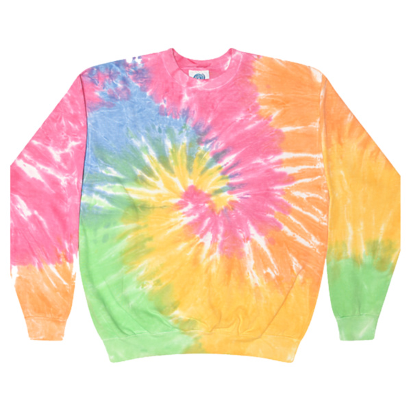 Tie-Dyed Fleece Crewneck Sweatshirt Thumbnail