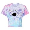 Women's Tie-Dyed Crop T-Shirt Thumbnail