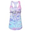 Women's Tie-Dyed Racerback Tank Top Thumbnail