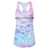 Women's Tie-Dyed Racerback Tank Top Thumbnail