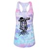 Women's Tie-Dyed Racerback Tank Top Thumbnail