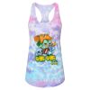 Women's Tie-Dyed Racerback Tank Top Thumbnail