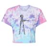 Women's Tie-Dyed Crop T-Shirt Thumbnail