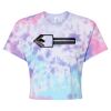 Women's Tie-Dyed Crop T-Shirt Thumbnail