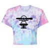 Women's Tie-Dyed Crop T-Shirt Thumbnail