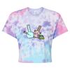 Women's Tie-Dyed Crop T-Shirt Thumbnail