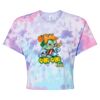 Women's Tie-Dyed Crop T-Shirt Thumbnail